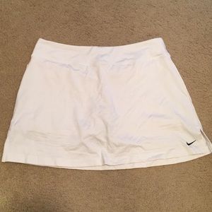 Nike Tennis Dri-Fit Skort White